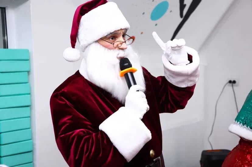 Новорічні привітання, Санта Клаус, Дед Мороз, Аніматори, Аниматоры
