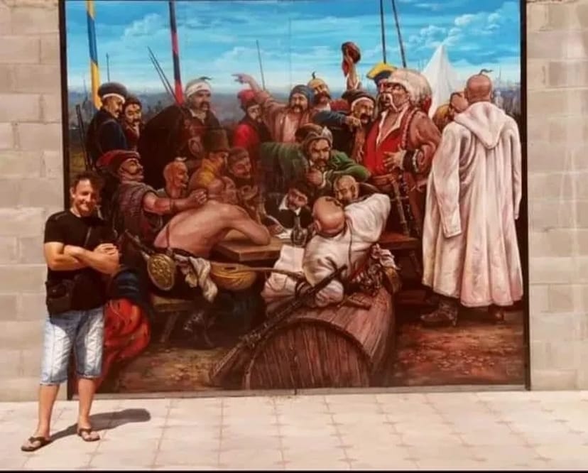 Художній розпис стін будь-якої складності.