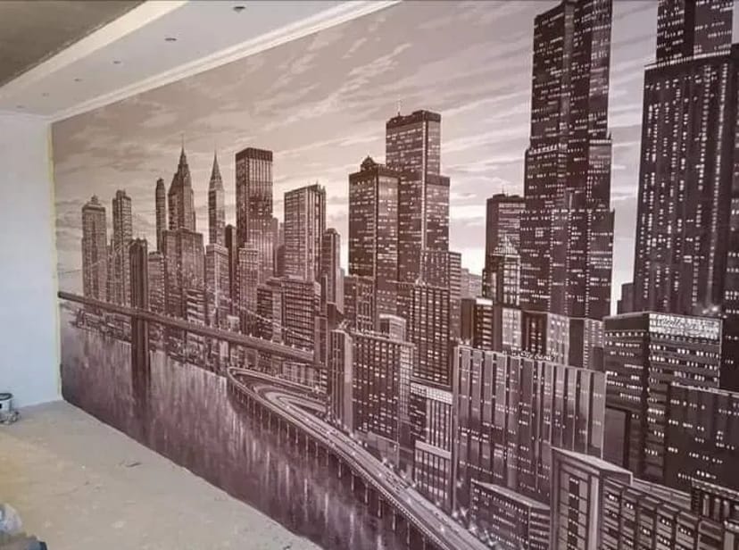 Художній розпис стін будь-якої складності.