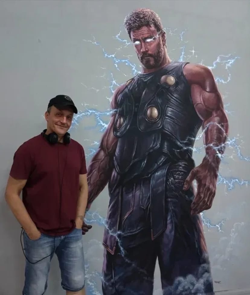 Художній розпис стін будь-якої складності.