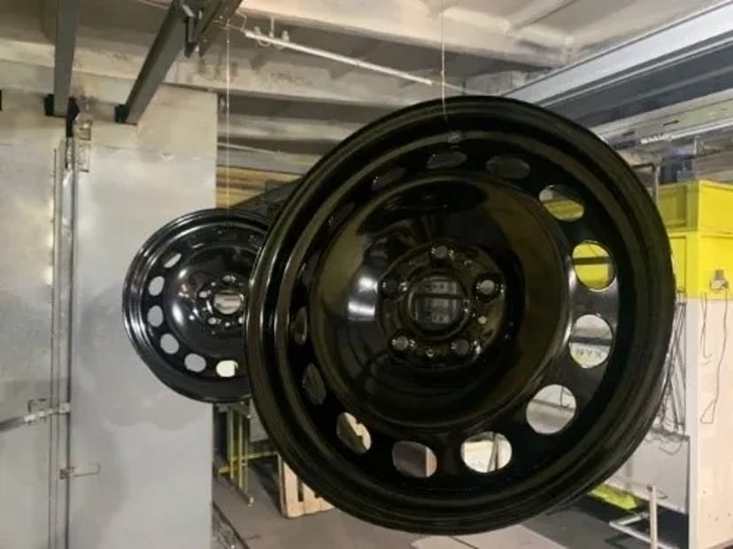 Порошкове фарбування. Фарбування автодеталей.