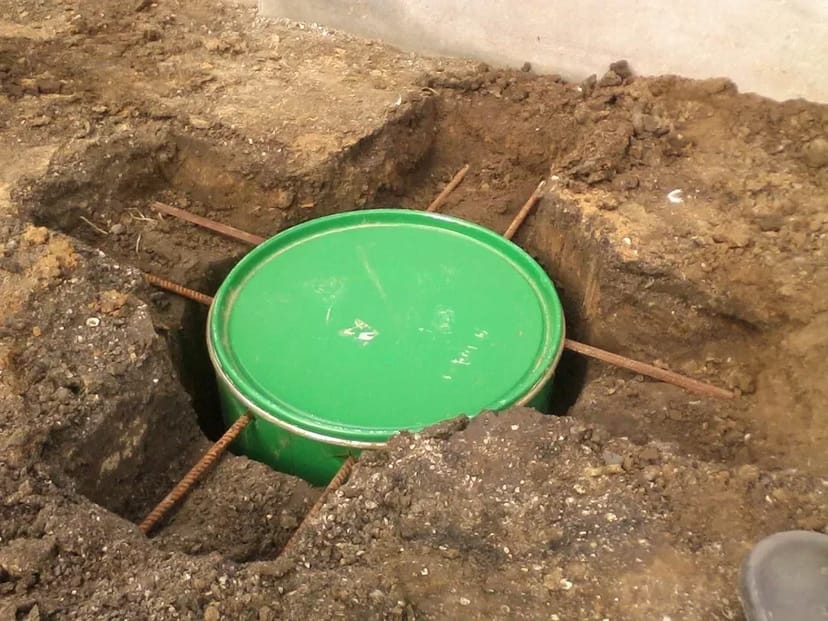 Яма вигрібна, дренаж, зливка, свердловина, ямобур.