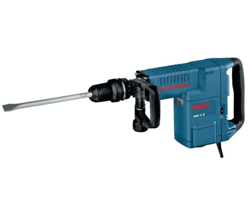 Відбійний молоток Bosch GSH 11 E для ремонтних робіт.