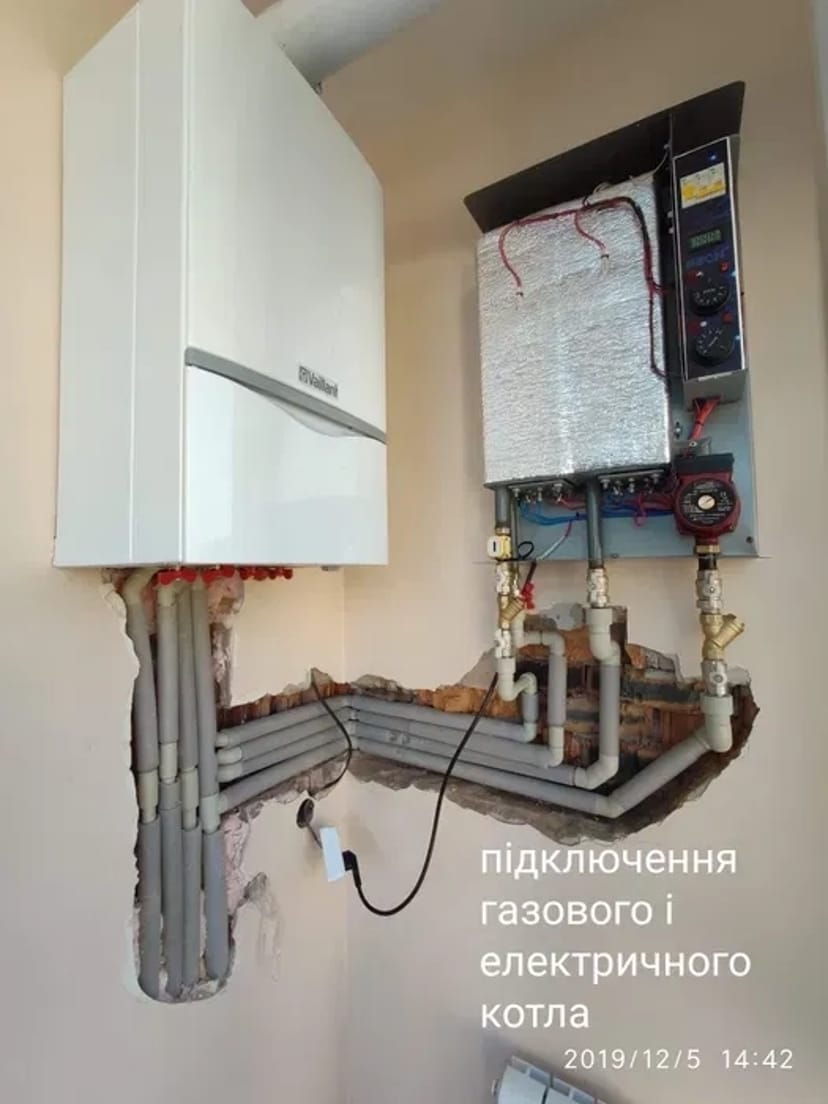 Монтаж інженерних мереж: Опалення, Водопровід, Водовідведення.