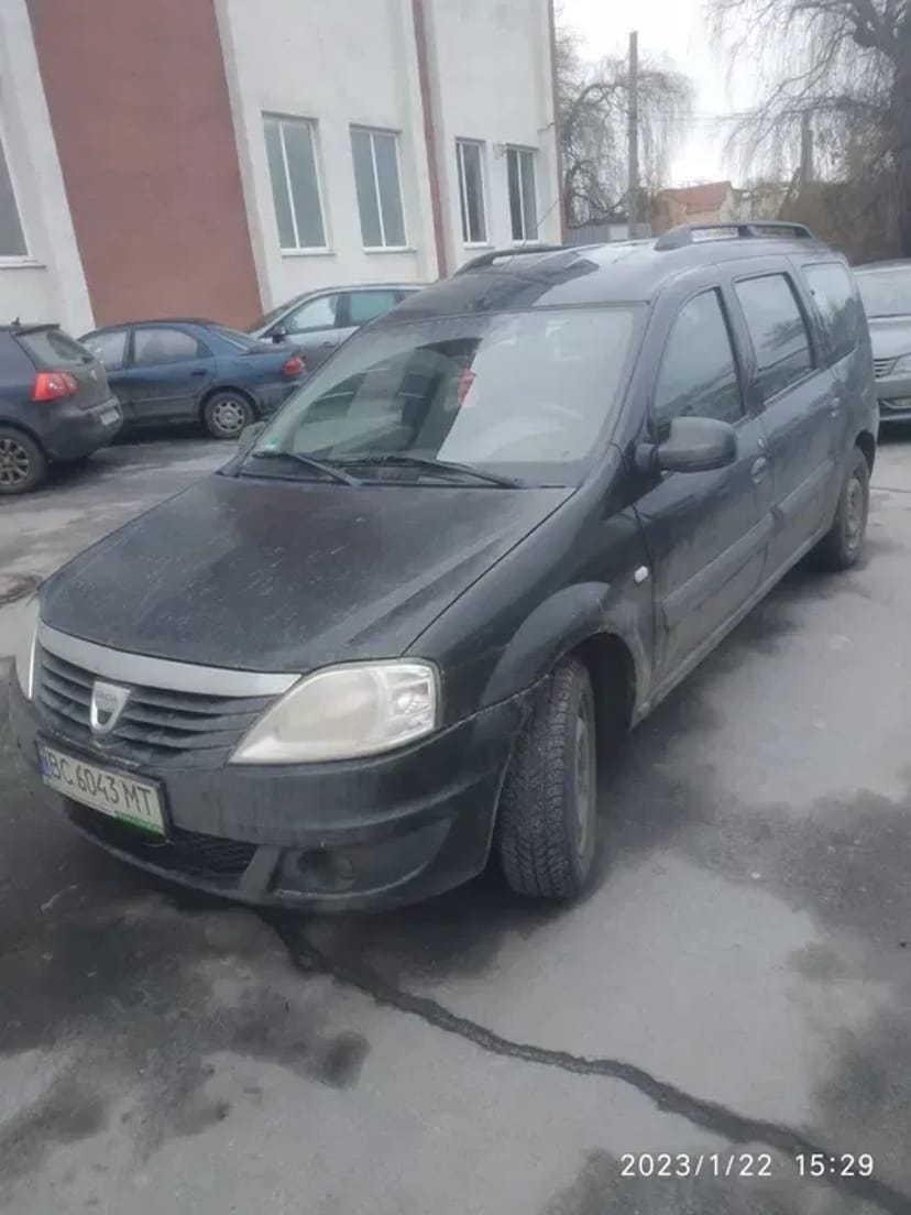 Авто Логан МСВ, 7 місць газ/бензин