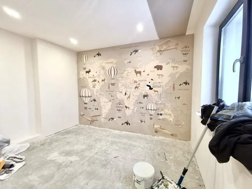 Майстерна поклейка шпалер та комплексні ремонтні роботи для вашої квартири у Запоріжжі.
