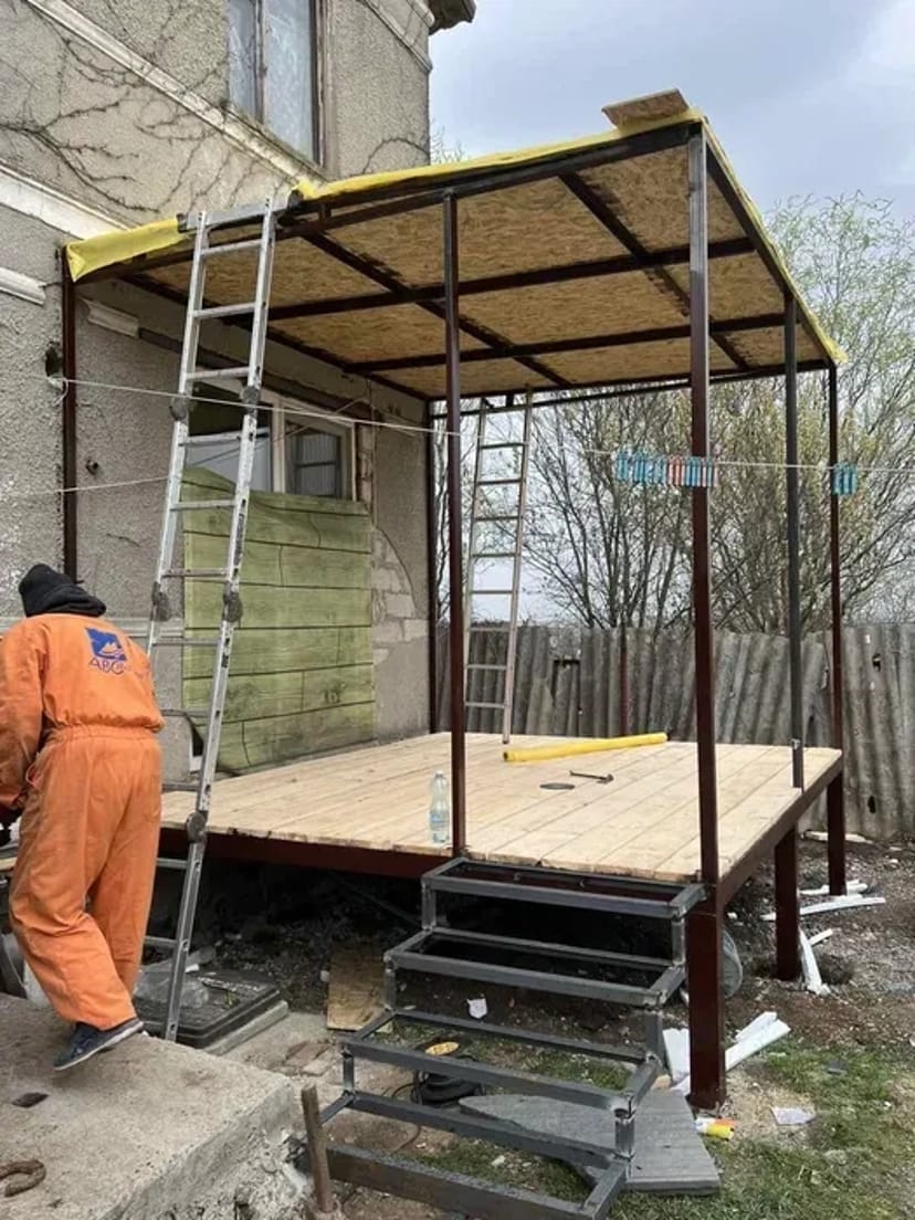 Ремонт балконов,реконструкция балконов ,расширение ,окна