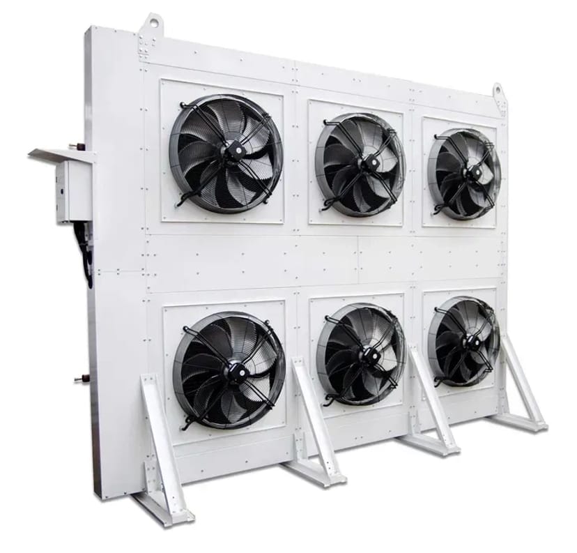 Холодильні агрегати, повітроохолоджувачі, конденсатори.