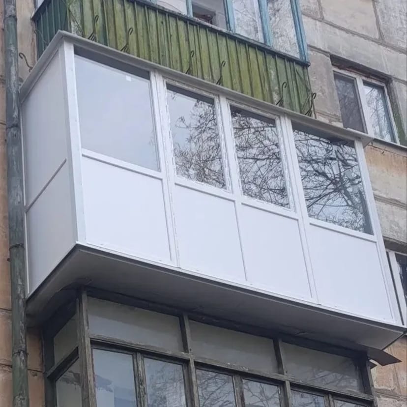 Комплексне облаштування балконів та лоджій (під ключ), заміна вікон, дверей та склопакетів.