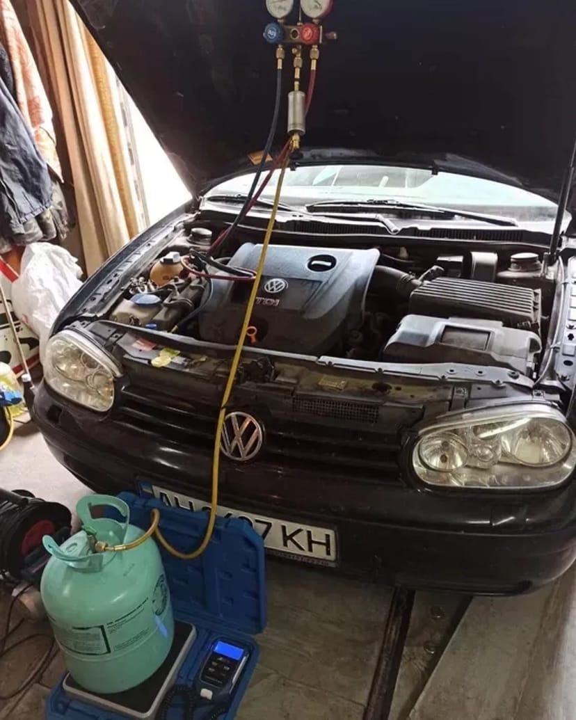 Чищення кондиціонера антибактеріальна обробка. Заправка авто кондиціонерів