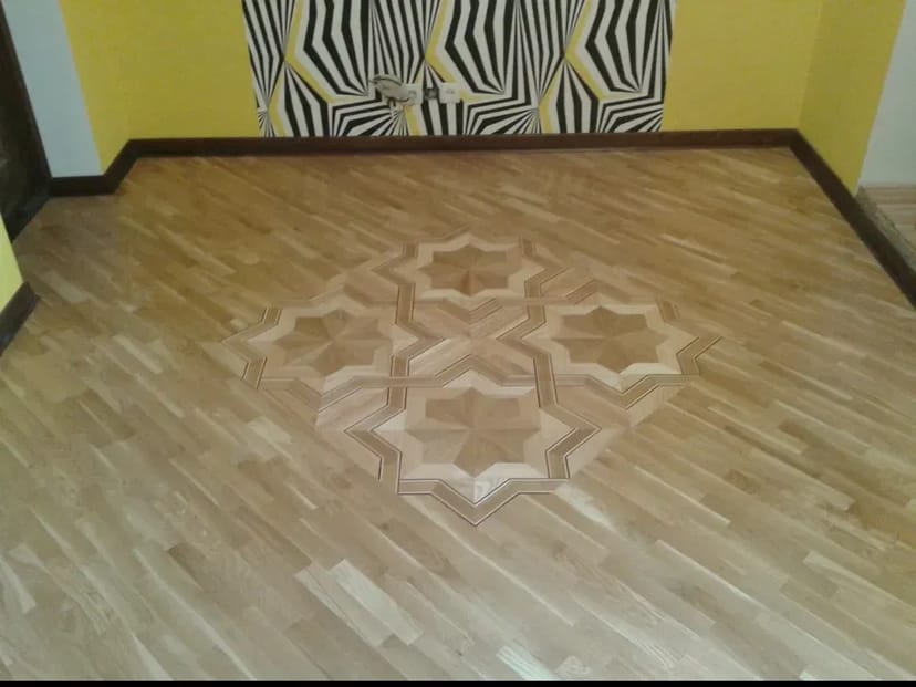 Шліфування дерев'яної підлоги та її реставрування в Київі та обл