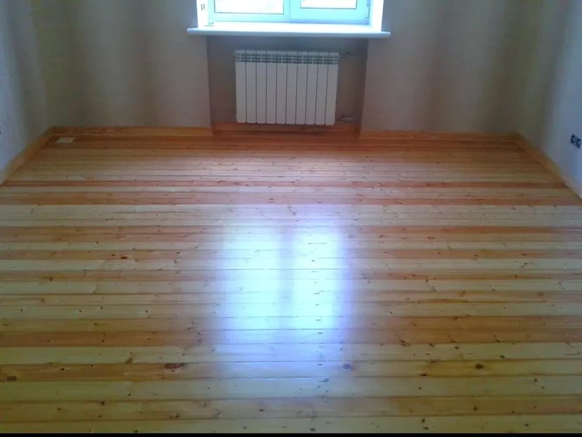 Шліфування дерев'яної підлоги та її реставрування в Київі та обл