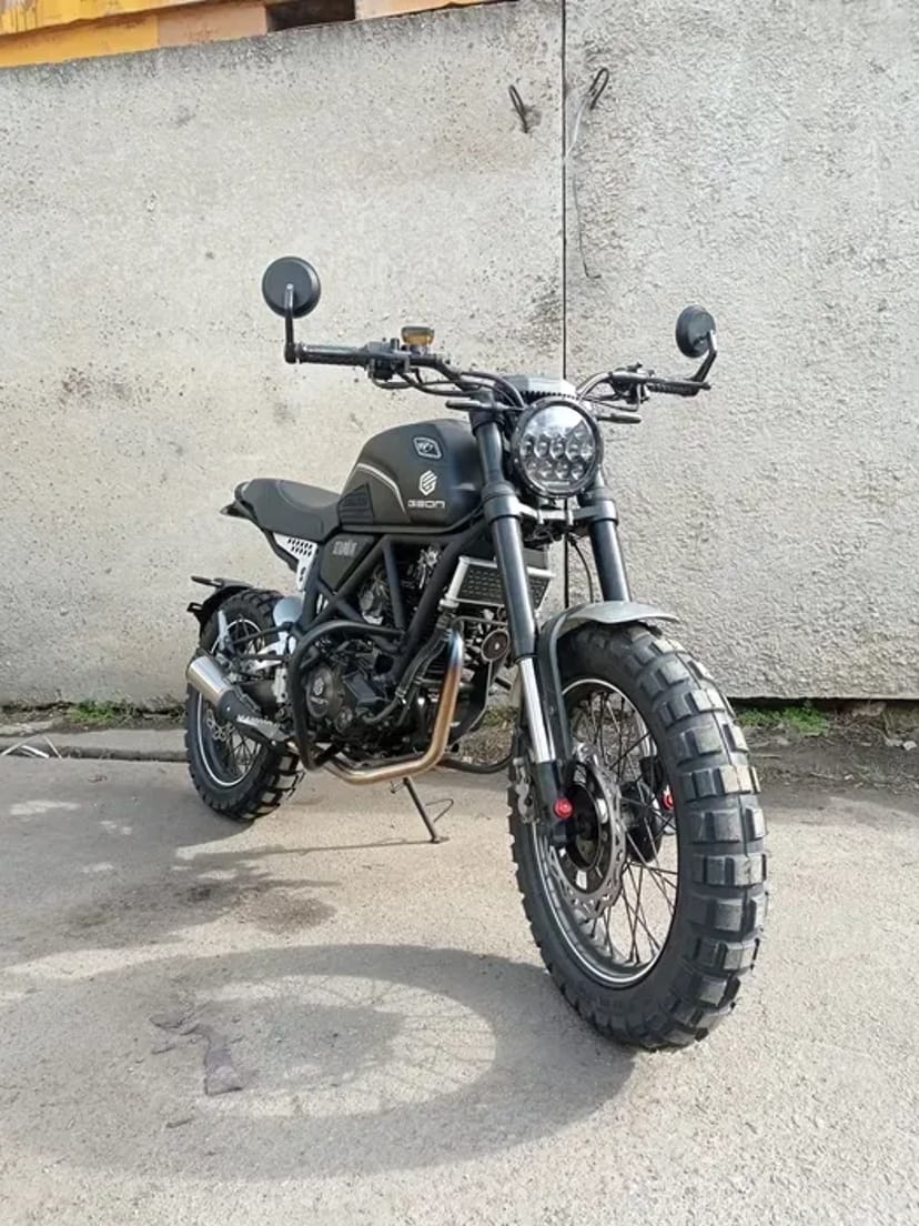 Виготовлення захисних дуг на Геон Скремблер Geon Scramble