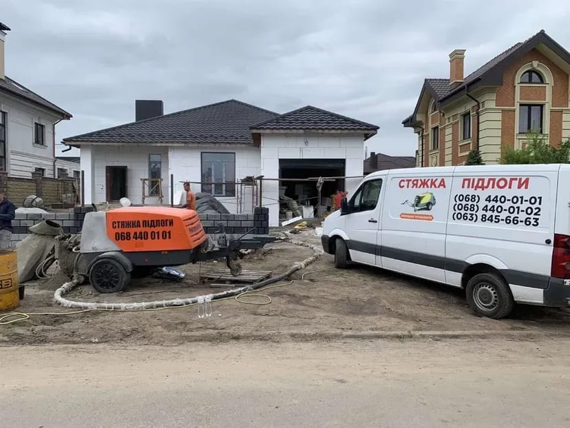 Стяжка Підлоги Штукатурка Стін