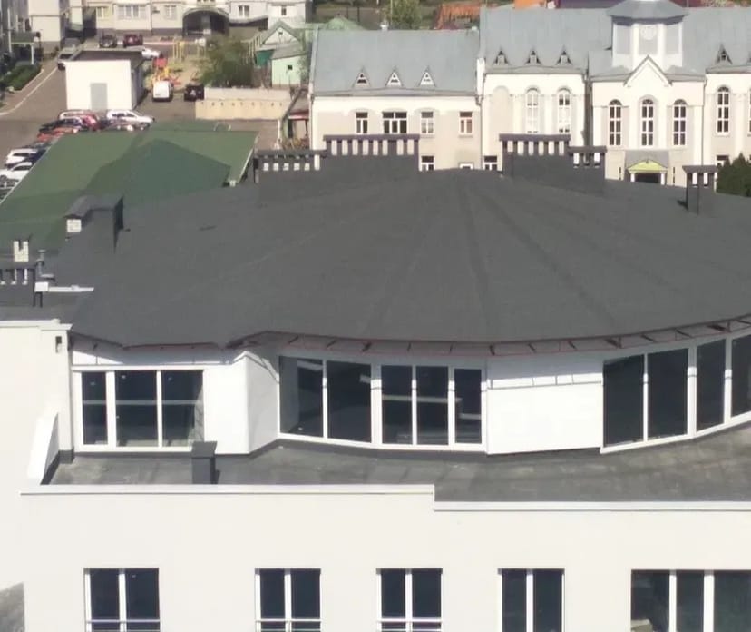 Ремонт покрівлі єврорубероїдом. Покрівельники з досвідом 27 років.