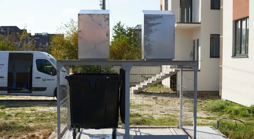 Підземні сміттєві баки. Система підземного зберігання сміття RIKO SNP