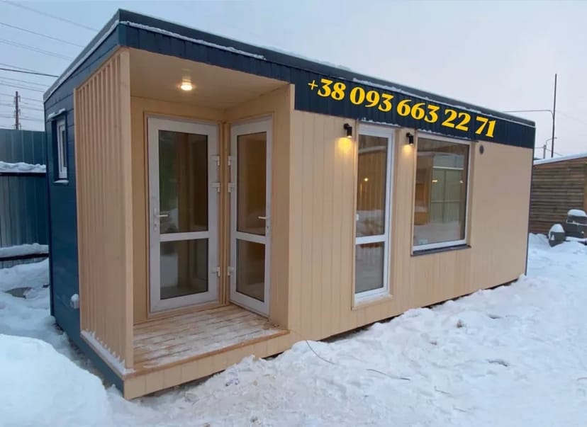 Акція!!! Модульний будиночок,дачний будинок,вагончик,контейнер під ключ - 13 500 $