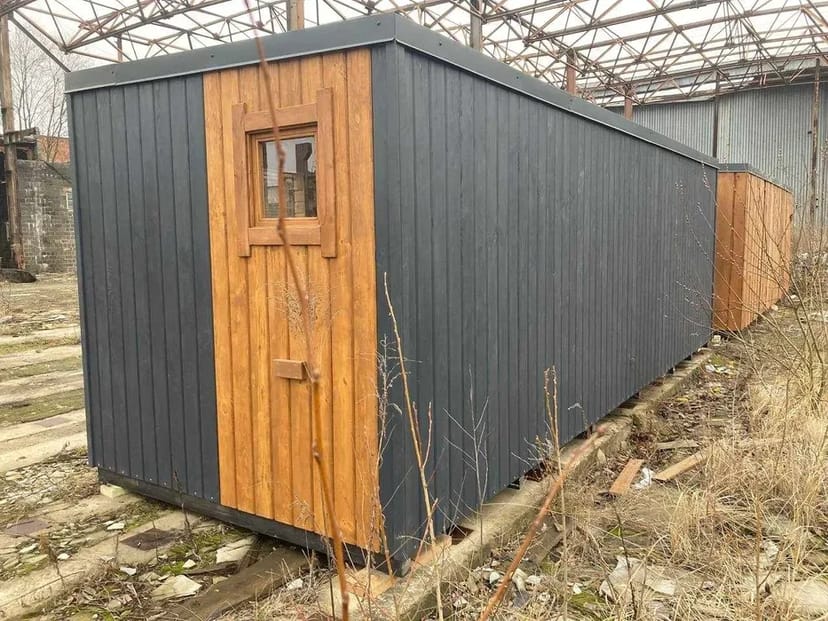 Баня прямокутна 7м*2,4м. з лежаком в кімн. відпочинку _під замовлення