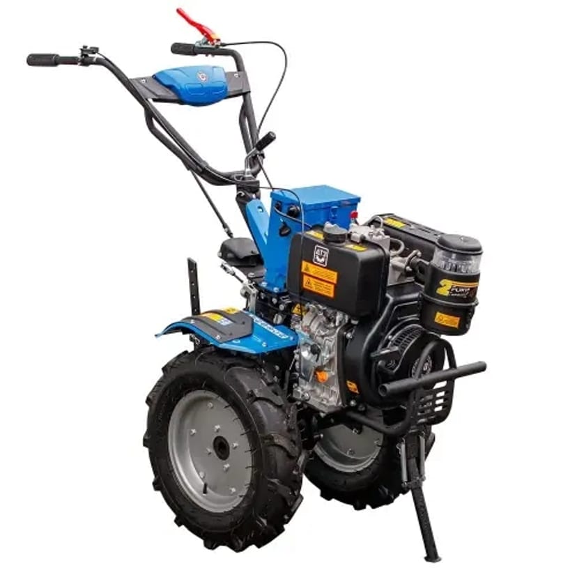 Мотоблок дизельний 12 к.с. із різним навісним