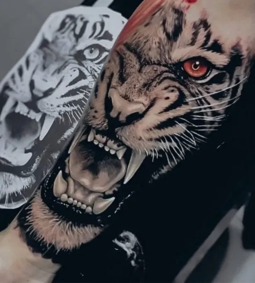 Знижка 30%. Тату. Перекриття партака, корекція старих робіт.