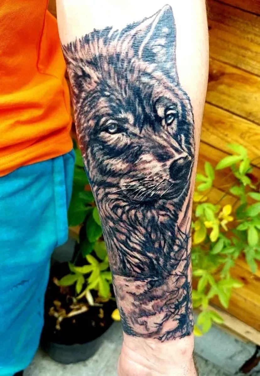 Знижка 30%. Тату. Перекриття партака, корекція старих робіт.