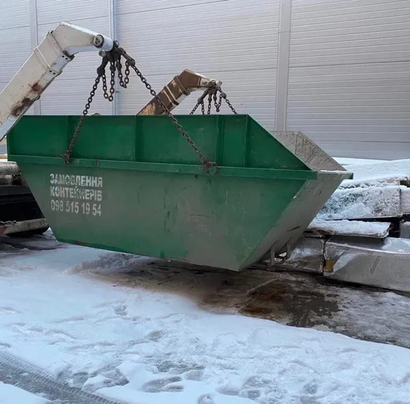 Вивіз сміття Контейнером - Накопичувачем