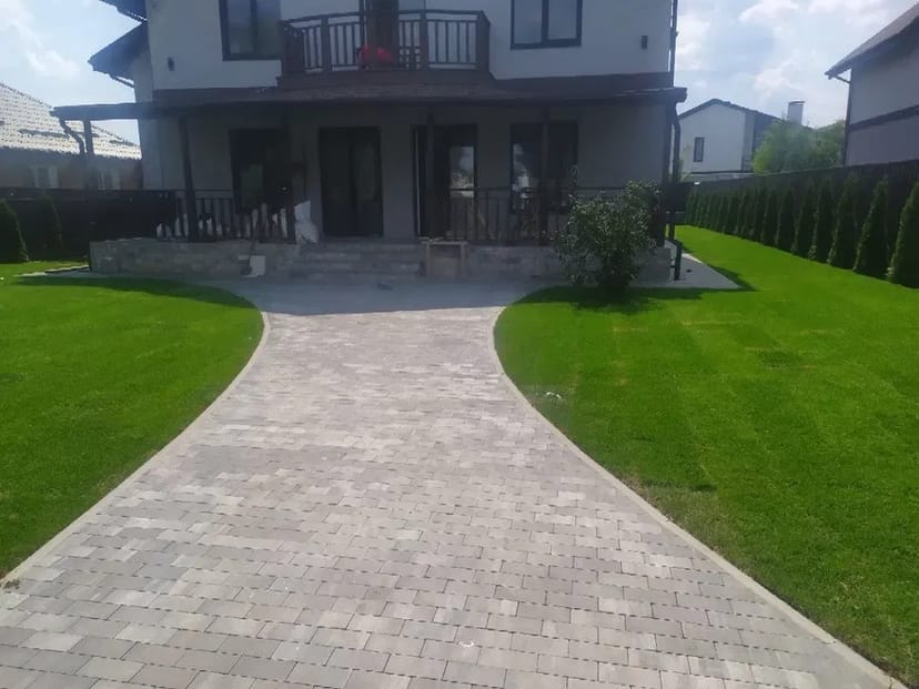 Укладання тротуарної плитки, ФЕМ, ЗНИЖКИ