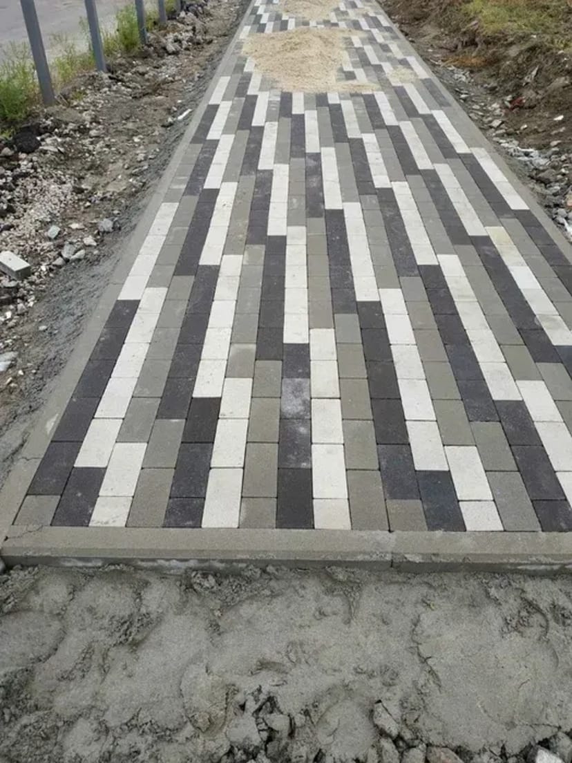 Укладання тротуарної плитки, ФЕМ, ЗНИЖКИ