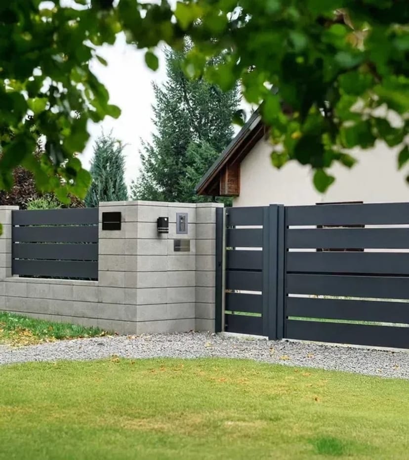 ‼️АКЦІЯ ‼️Бетонні ворота Паркани Ранчо, Профнастил Забор для будинку