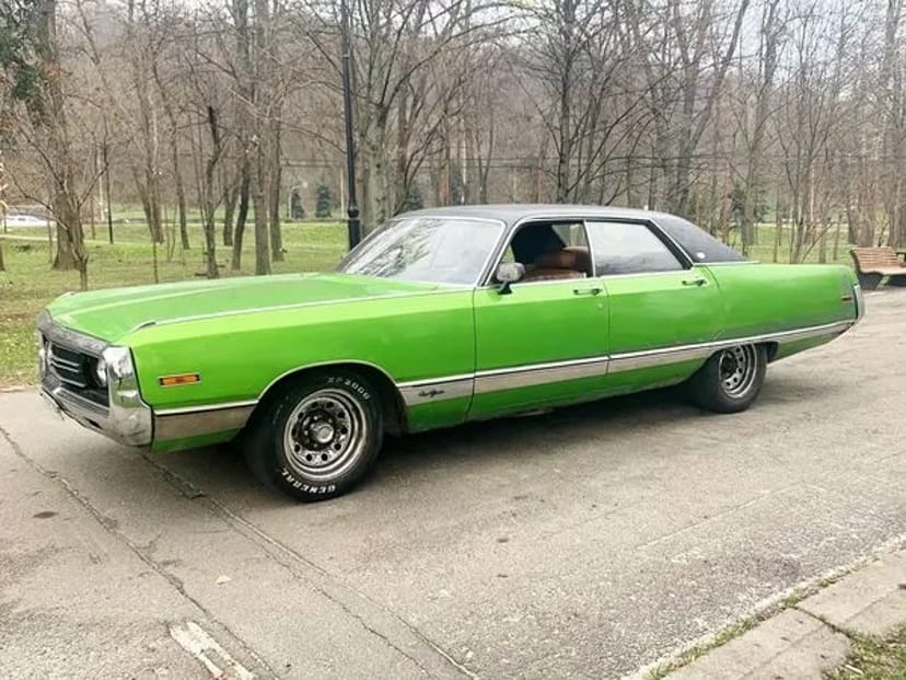 088 Ретро авто Chrysler New York на зйомки кіно фотосесію весілля