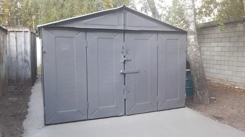 Ремонт та фарбування металевих гаражів. РЕСТАВРАЦІЯ!