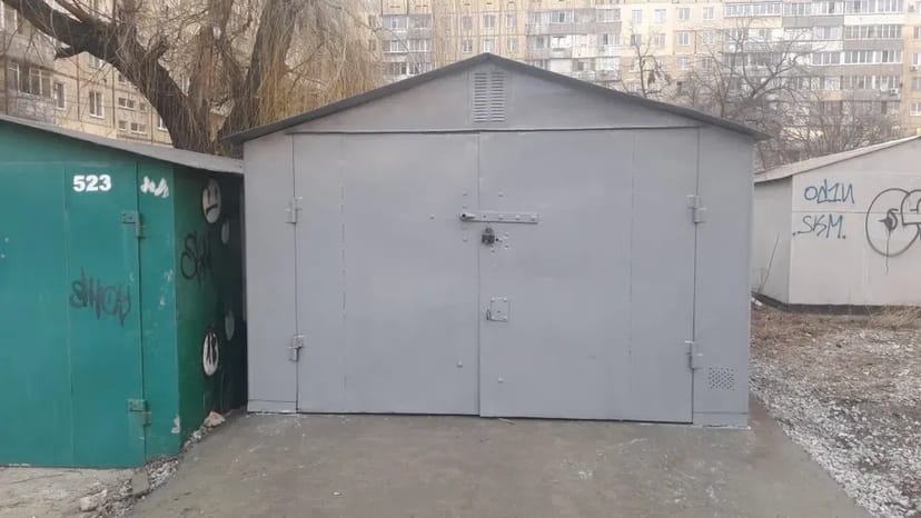 Ремонт та фарбування металевих гаражів. РЕСТАВРАЦІЯ!