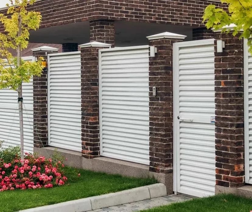 Установка паркану Жалюзі! Ворота розстібні, відкатні. Хвіртки