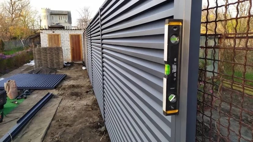 Установка паркану Жалюзі! Ворота розстібні, відкатні. Хвіртки
