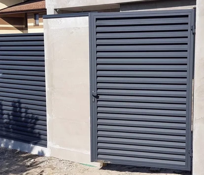 Установка паркану Жалюзі! Ворота розстібні, відкатні. Хвіртки