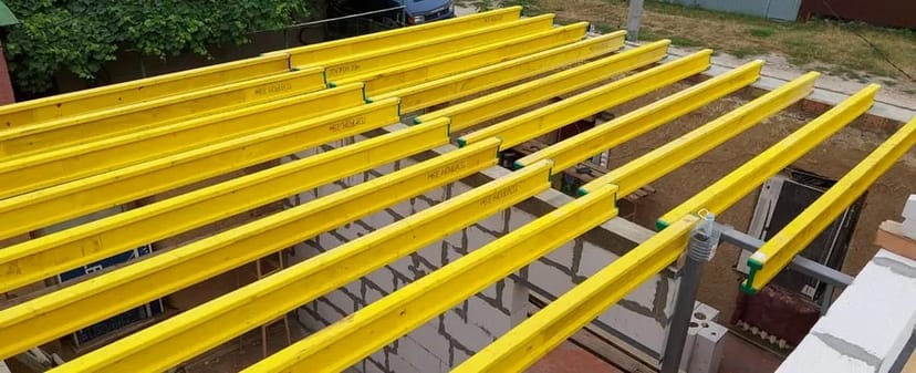 Опалубка горизонтальна перекриття/ ламінована фанера, тринога доставка