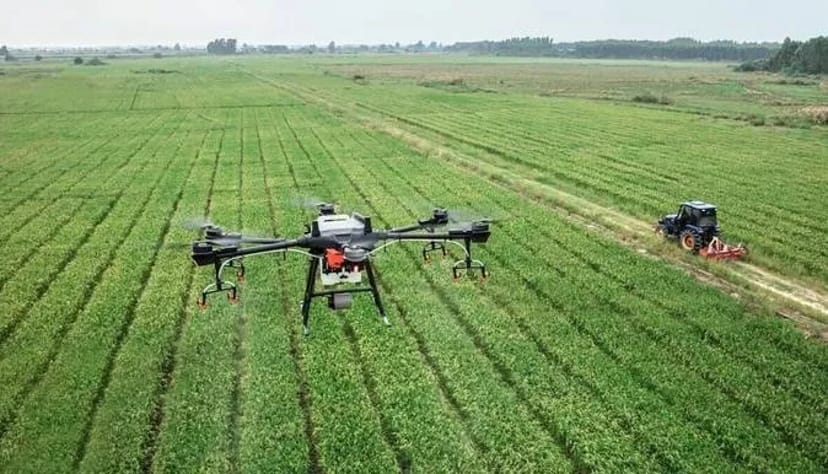 Агродрон DJI Agras T20 — Точне обприскування та захист посівів