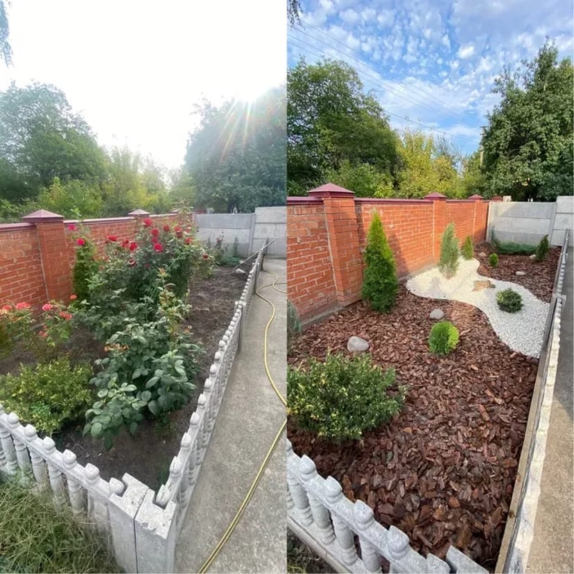 Ландшафтний дизай під ключ,озеленення двора