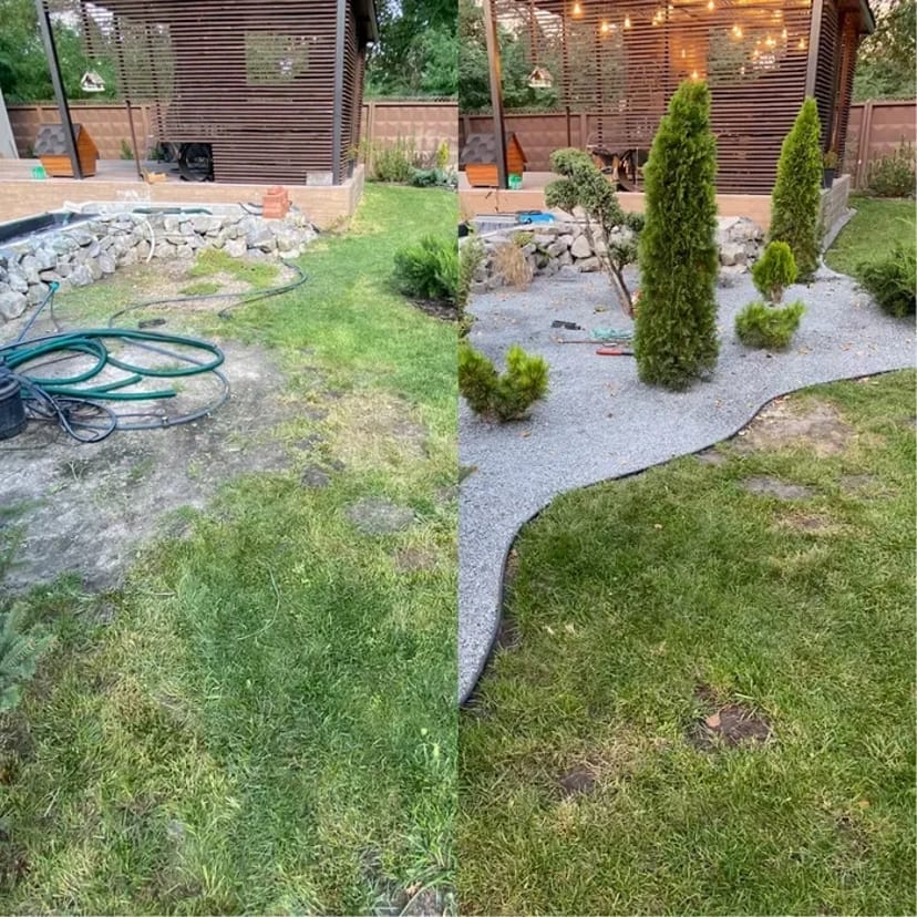 Ландшафтний дизай під ключ,озеленення двора