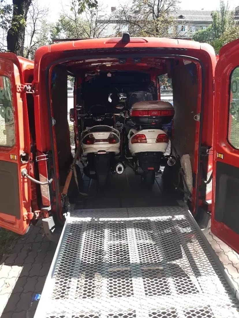 Мотоевакуатор Київ, Україна, Закордон. Працюємо 24/7