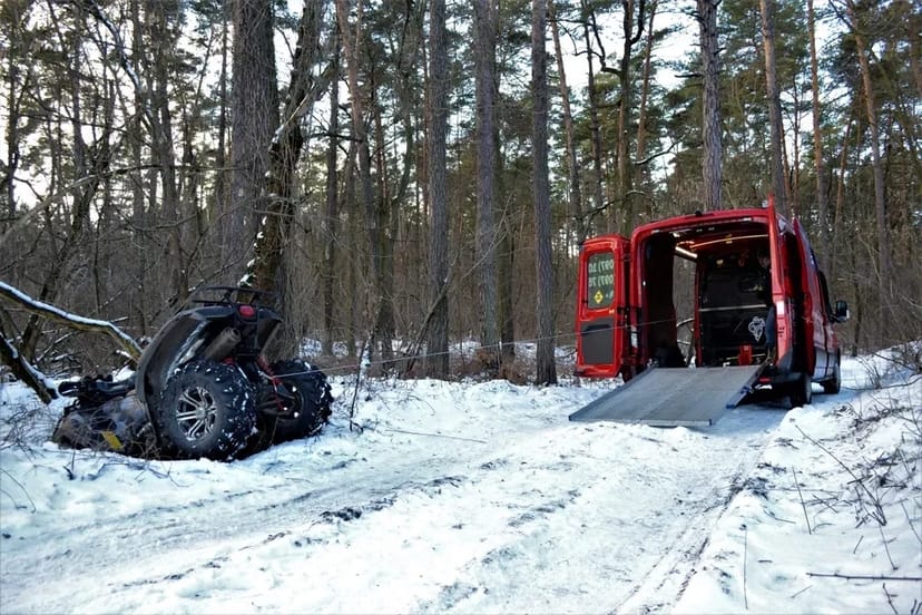 Мотоевакуатор Київ, Україна, Закордон. Працюємо 24/7