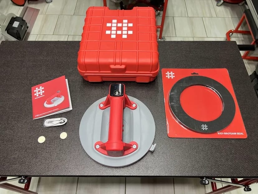 Присоска для плитки Shijing 6100 + Кільце ущільнювача Ø220мм 220кг