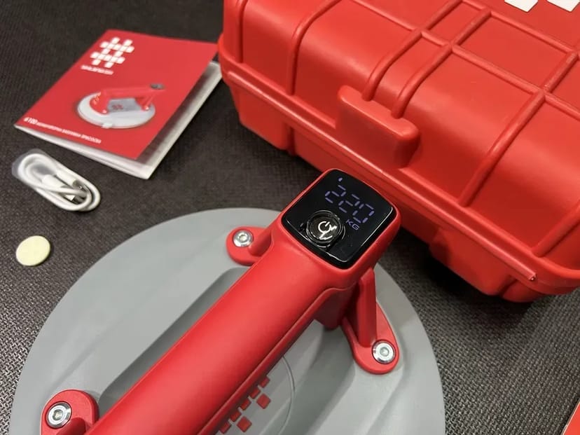 Присоска для плитки Shijing 6100 + Кільце ущільнювача Ø220мм 220кг