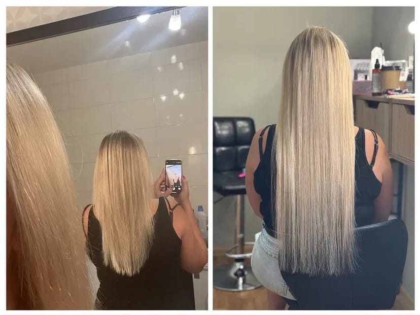 Нарощування/ корекція/зняття/ загущення волосся!