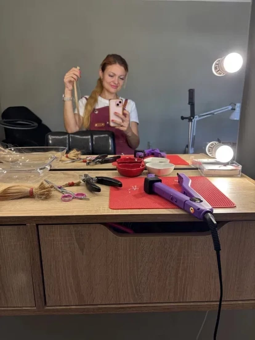 Нарощування/ корекція/зняття/ загущення волосся!