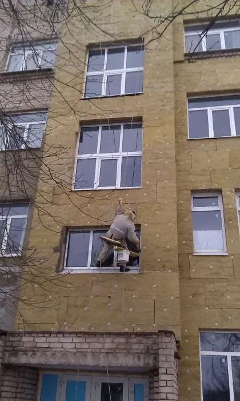 Герметизація швів. Висотні роботи. Утеплення стін квартир