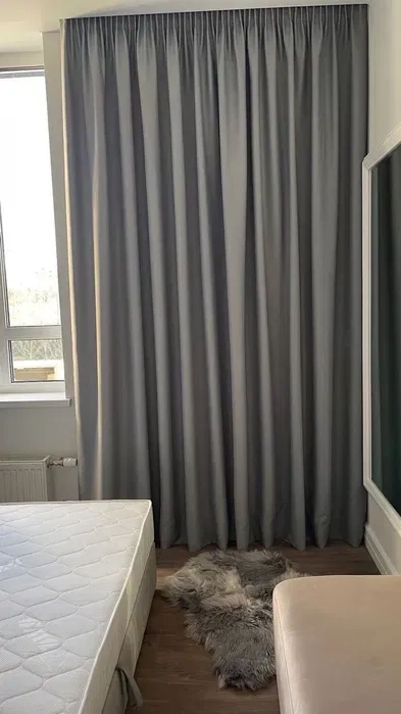 Пошив штор, тюлей, римських штор, монтаж жалюзів, карнизів