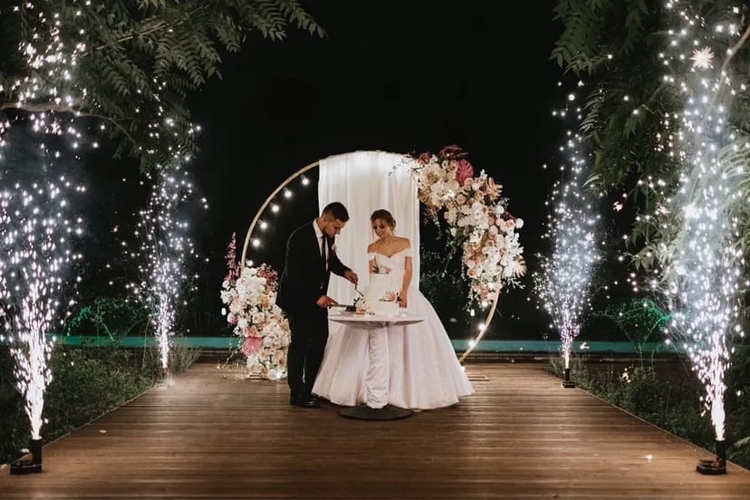 Важкий дим. Спецефекти на весілля.