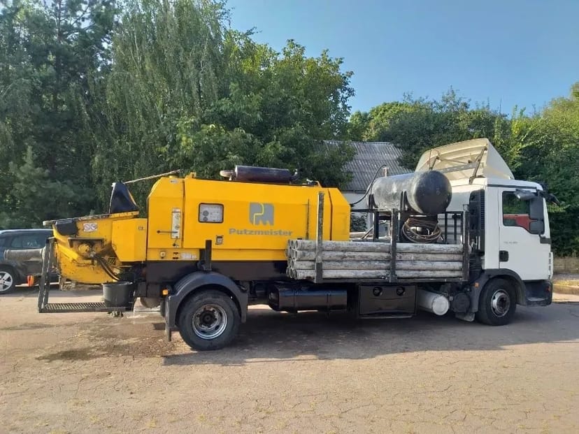 Послуги бетононасоса