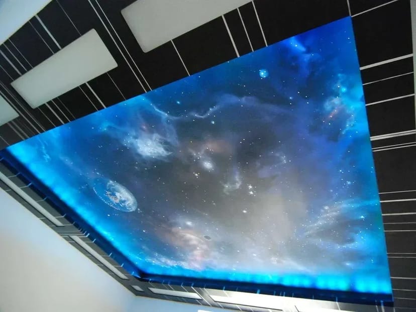 Натяжні стелі під ключ від 125 грн/м² — швидко, красиво, надійно